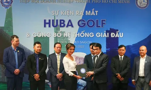 Hiệp hội Doanh nghiệp TP.HCM ra mắt Ban điều hành golf HUBA và hệ thống giải đấu
