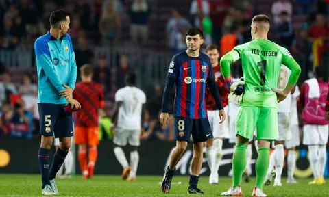 Barcelona không sa thải huấn luyện viên Xavi sau cú sốc bị loại khỏi Champions League