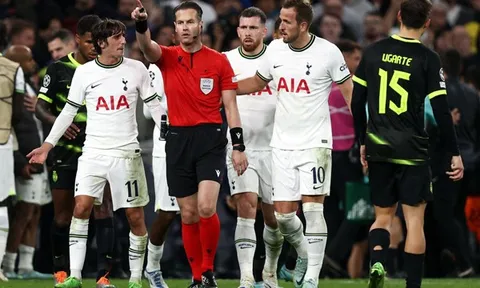 Tottenham - Sporting Lisbon > 1-1: Hụt vé sớm vì VAR