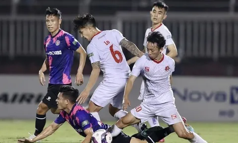 Hải Phòng lên đầu bảng V.League nhờ thắng Sài Gòn FC