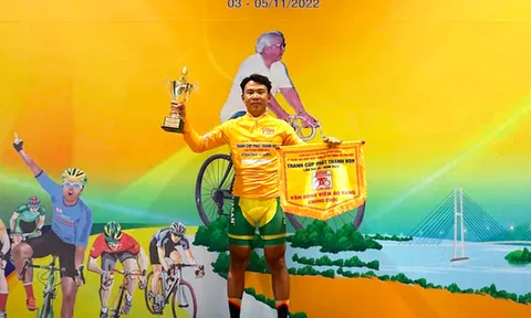 Trần Nhật Duy giành Áo vàng, Áo trắng chung cuộc giải Xe đạp Nam Kỳ Khởi Nghĩa 2022
