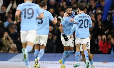 Man City - Chelsea > 2-0: Mahrez tỏa sáng