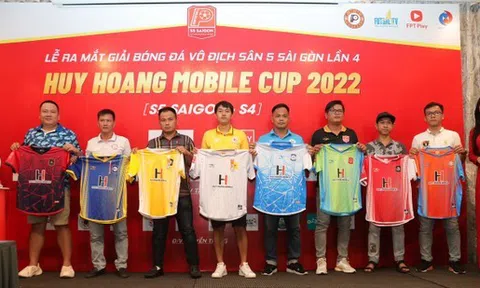Ra mắt giải Bóng đá vô địch sân 5 Sài Gòn mùa 4