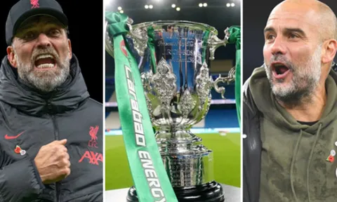 Man City và Liverpool quyết đấu ở Cúp Liên đoàn Anh chỉ 2 ngày sau World Cup