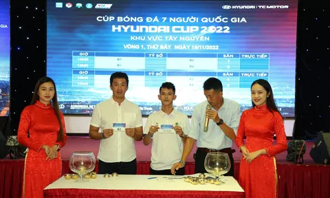 Giải Bóng đá 7 người tầm quốc gia lần đầu tiên tổ chức ở Tây Nguyên