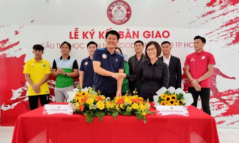 Học viện Bóng đá Nutifood JMG chuyển giao 17 cầu thủ cho Câu lạc bộ thành phố Hồ Chí Minh