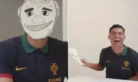Ronaldo khiến bạn thân ngỡ ngàng về khả năng hội họa