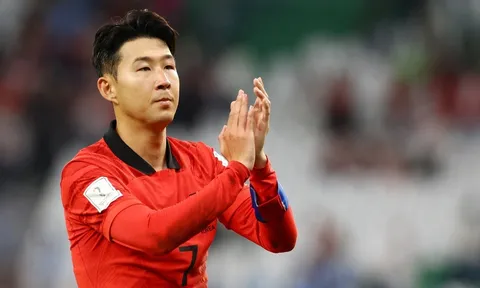 Son Heung Min xin lỗi vì không thắng Uruguay