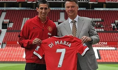 Van Gaal và Di Maria khẩu chiến trước tứ kết World Cup
