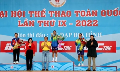 Môn Xe đạp Đại hội Thể thao toàn quốc năm 2022: Đinh Thị Như Quỳnh khẳng định sức mạnh nội dung sở trường băng đồng