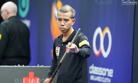 Trần Quyết Chiến dừng chân ở tứ kết giải Billiards World Cup Sharm El Sheikh