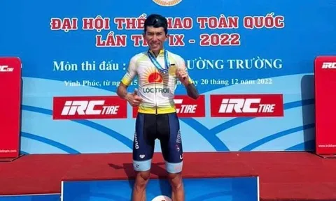 Môn Xe đạp Đại hội Thể thao toàn quốc: Lê Ngọc Sơn xuất sắc giành huy chương vàng nước rút tính điểm