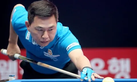 Giải Billiards PBA Tour Hàn Quốc: Mã Minh Cẩm vào tứ kết