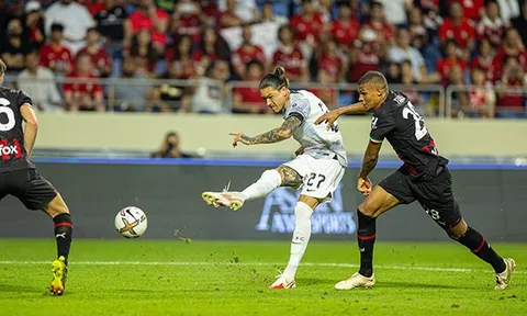 Nunez toả sáng giúp Liverpool đại thắng Milan