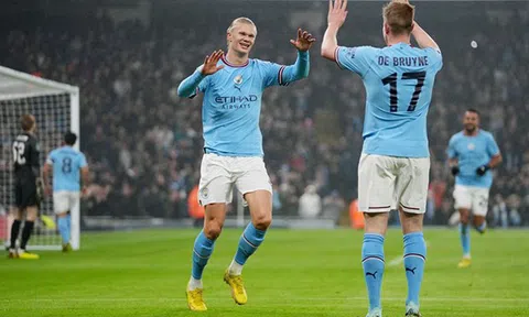 Vòng 4 EFL Cup > Manchester City - Liverpool 3-2: Haaland "phá dớp" biến The Kop sớm thành cựu vương League Cup