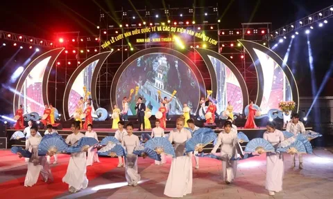Khai mạc Festival lướt ván diều quốc tế tại Ninh Thuận