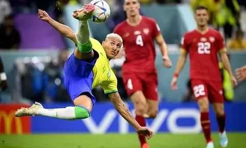 Richarlison được vinh danh sau siêu phẩm tại World Cup 2022