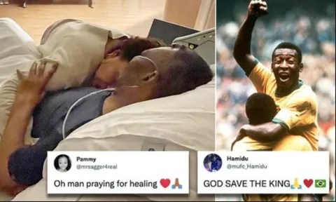 Sức khỏe của "Vua bóng đá" Pele trở nên xấu đi