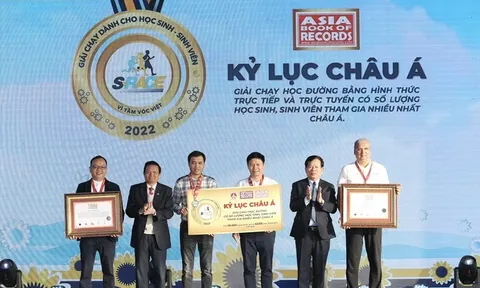 Giải chạy dành cho học sinh, sinh viên S-Race xác lập kỷ lục châu Á