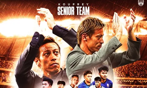 Ông Keisuke Honda rời ghế huấn luyện viên trưởng đội tuyển Campuchia