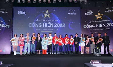 Giải thưởng Cống hiến 2023 mở rộng sang lĩnh vực thể thao
