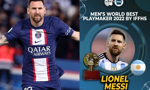 Messi được IFFHS vinh danh