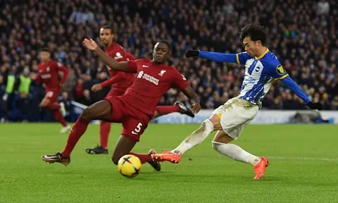 Brighton - Liverpool > 3-0: "Tâm phục khẩu phục"
