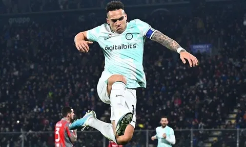 Cremonese 1-2 Inter Milan: Lautaro Martinez lập cú đúp giúp Inter ngược dòng