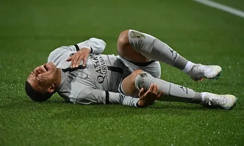 Mbappe chấn thương nặng