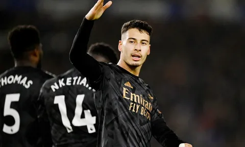 Arsenal giữ chân Gabriel Martinelli thành công