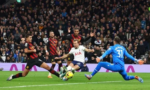 Tottenham - Man City > 1-0: Harry Kane ghi bàn thứ 200 Premier League