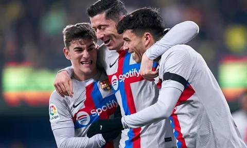 Villarreal - Barcelona > 0-1: Bàn thắng vàng của Golden Boy