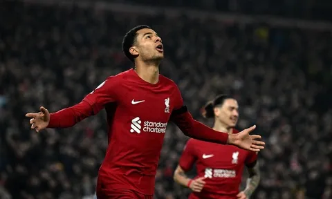 Liverpool - Everton > 2-0: Tân binh Cody Gakpo "khai nòng"