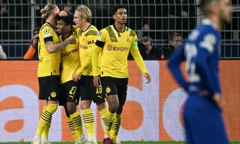 Dortmund - Chelsea > 1-0: Thất vọng hàng công