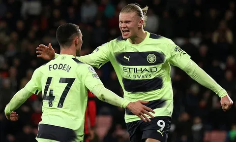 Bournemouth - Man City > 1-4: Hình ảnh quen thuộc