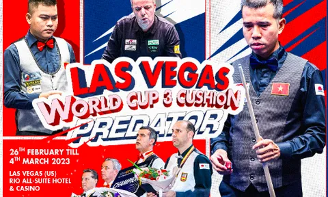 Trần Quyết Chiến và dàn sao Billiards Việt Nam chinh chiến giải World Cup tại Mỹ