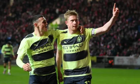 Bristol City - Man City > 0-3: Dạo chơi tại Ashton Gate