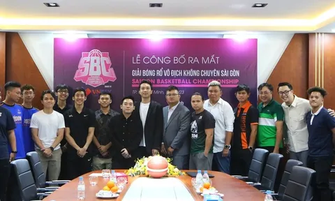 Công bố giải Bóng rổ Saigon Basketball Championship 2023