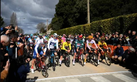 Chặng 6 Paris-Nice 2023 bị huỷ vì thời tiết xấu