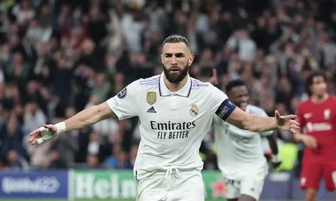 Real Madrid - Liverpool > 1-0: Benzema tiễn khách