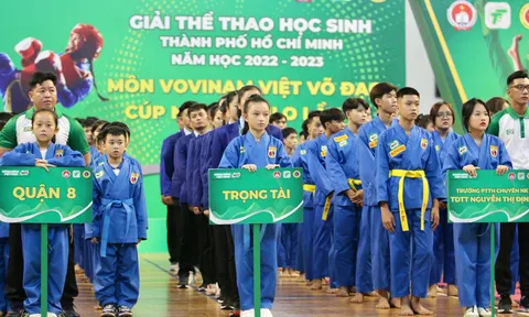 Gần 2.000 võ sinh tranh tài giải Thể thao Học sinh TP.HCM 2023