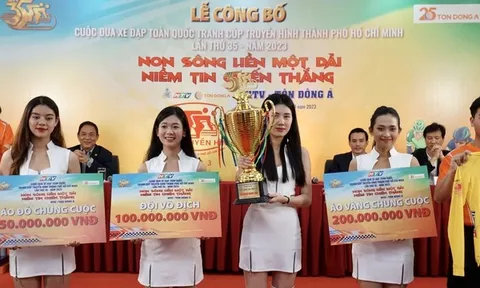 Giải Xe đạp Cúp Truyền hình TP.HCM - Tôn Đông Á có lộ trình xuyên Việt gần 3.000km