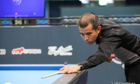 Trần Quyết Chiến và 5 cơ thủ Việt Nam vào vòng Knock-out giải Billiards Carom 3 băng vô địch châu Á 2023