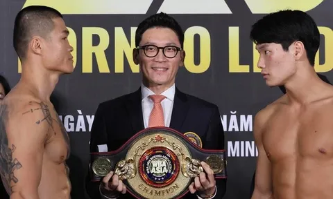 Giải Boxing Born to Lead 2023: Trương Đình Hoàng đấu với võ sĩ boxing số 1 Hàn Quốc