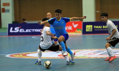Vòng 3 giải Futsal vô địch quốc gia 2023: Sanvinest Khánh Hòa bám sát ngôi đầu, Thái Sơn Bắc thắng trận đầu tiên