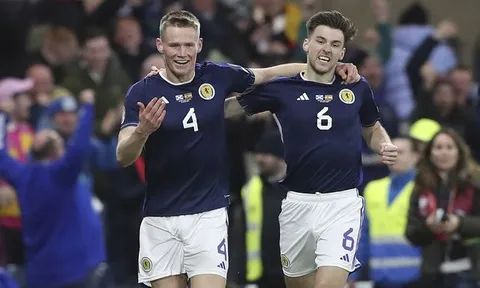 Vòng loại EURO 2024 > Scotland 2-0 Tây Ban Nha: Show diễn của McTominay