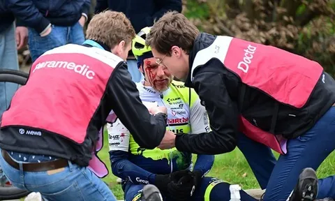Filip Maciejuk xin lỗi vì gây tai nạn tại Tour of Flanders