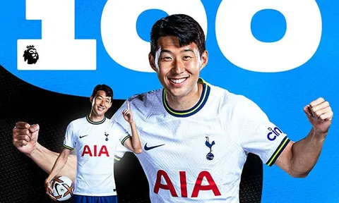 Son Heung-min làm nên lịch sử tại Premier League