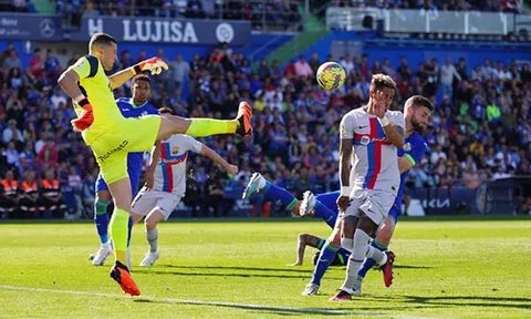 Getafe - Barcelona > 0-0: Nối dài chuỗi trận thất vọng