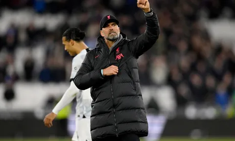 West Ham - Liverpool > 1-2: Thắng nghẹt thở, "Lữ đoàn đỏ" áp sát tốp 4
